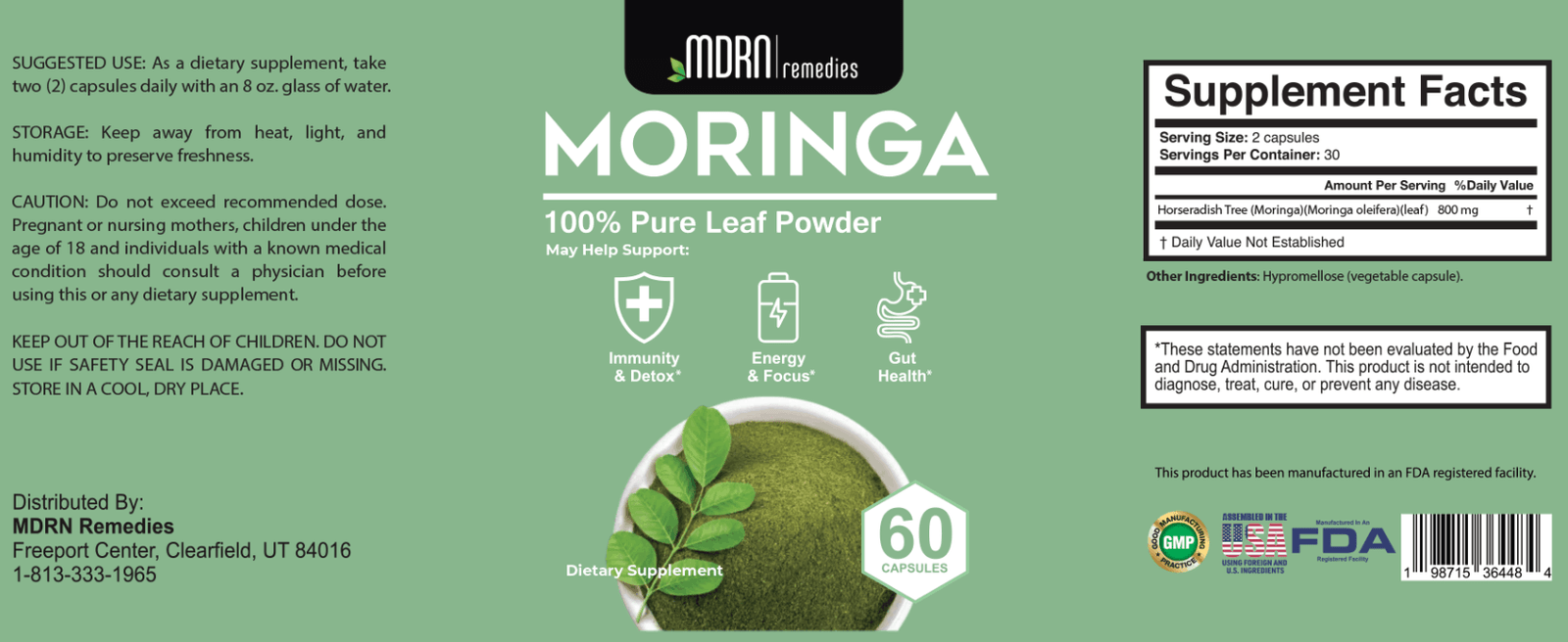 Pure Moringa