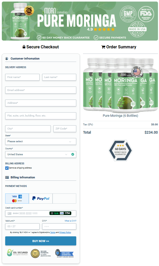 Pure Moringa